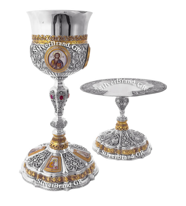 Евхаристические наборы 600 мл (высота 35cm) (Серебро 925) E1013527s